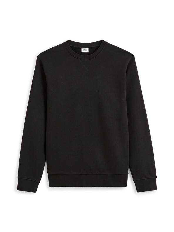 Celio Schwarzer Herren-Kapuzenpulli Basic Celio Feseven