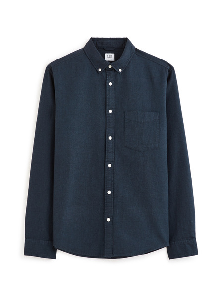Celio Dunkelblaues Herrenhemd Celio Daxford