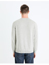 Celio Hellgrauer Herren-Basic-Pullover Celio Decoton