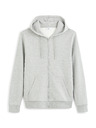 Celio Hellgraues Herren-Basic-Sweatshirt Celio Fethree
