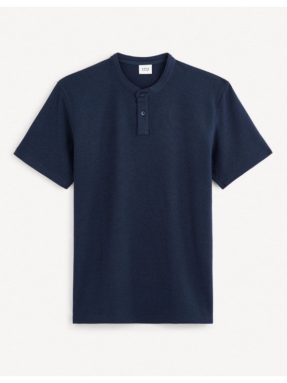 Celio Dunkelblaues Herren Basic Polohemd Celio Gesohel