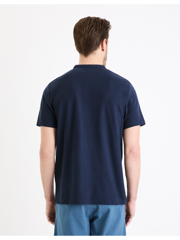 Celio Dunkelblaues Herren Basic Polohemd Celio Gesohel