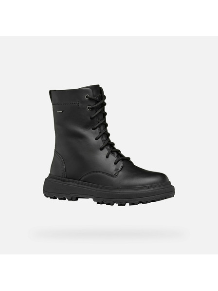 Geox Schwarze Damen Geox Lamidie + Grip ABX Stiefeletten