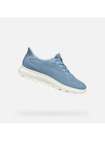 Geox Hellblau Damen Geox Spherica Plus Turnschuhe