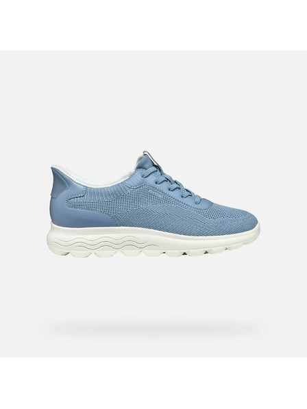 Geox Hellblau Damen Geox Spherica Plus Turnschuhe