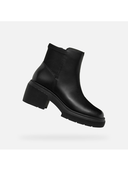 Geox Schwarze Damen Geox Spherica EC15 Stiefelette