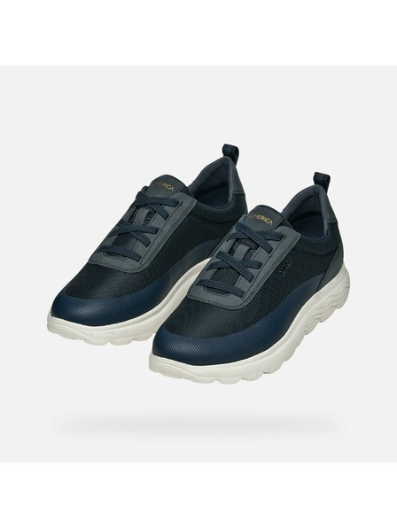 Geox Dunkelblaue Herren-Turnschuhe Geox Spherica