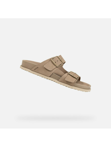 Geox Beige Damen-Hausschuhe Geox Sandybett