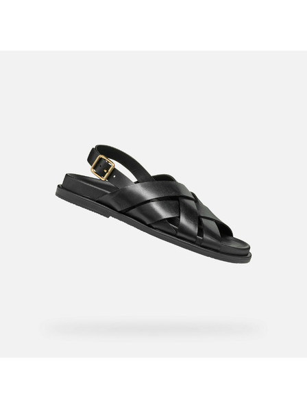 Geox Schwarze Damen-Sandalen Geox Adelash
