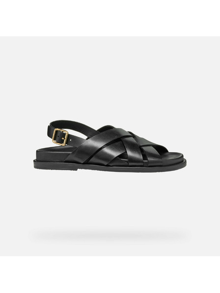 Geox Schwarze Damen-Sandalen Geox Adelash
