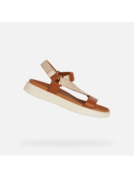 Geox Orange Damensandalen Geox Xand 2s