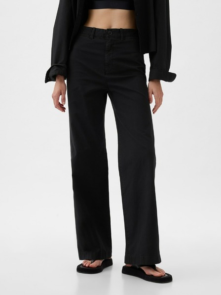 GAP High Stride Wide-Leg Ankle Khakihose GAP