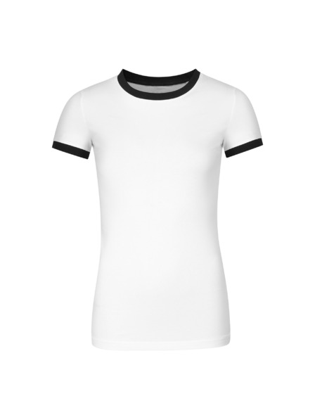 NAX Damen-Baumwoll-T-Shirt nax NAX GRELO white