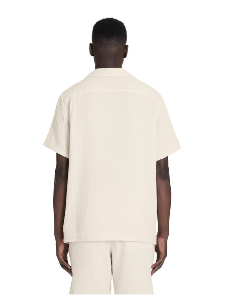 Celio Cremefarbenes Herrenhemd Celio Bagaz