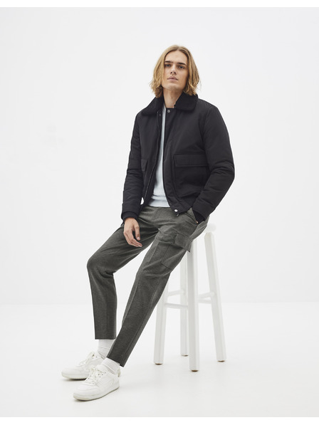 Celio Schwarze Jacke Celio Suborgnyl