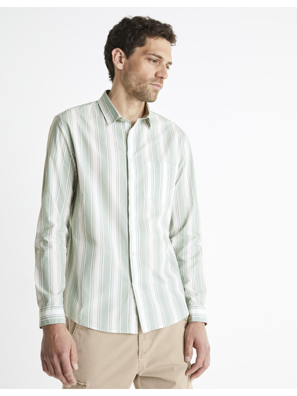 Celio Baumwollhemd Bastripes Celio