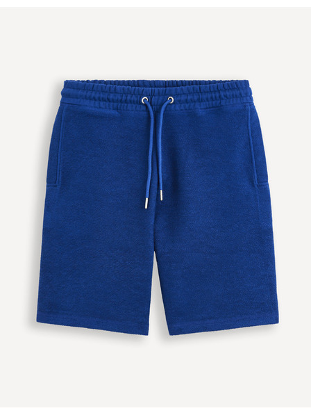 Celio Dunkelblaue Herren Sweatpants Shorts Celio Doreverse
