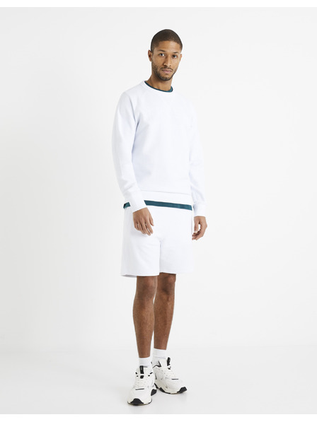 Celio Weiße Herren-Sweatpants Celio Doreverse