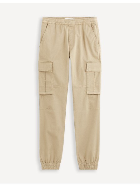 Celio Beige Herren-Cargo-Hose Celio Docar