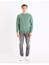 Celio Grüner Herren-Basic-Pullover Celio Decoton