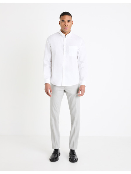 Celio Weißes Herrenhemd Celio Gaopur