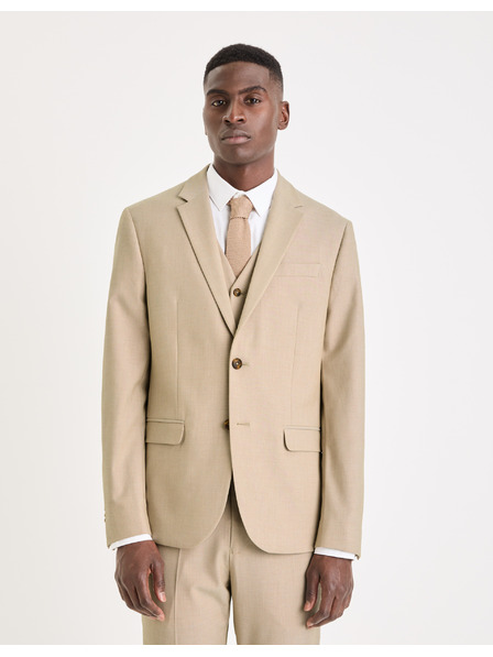 Celio Beige Herrenjacke Celio Funew2