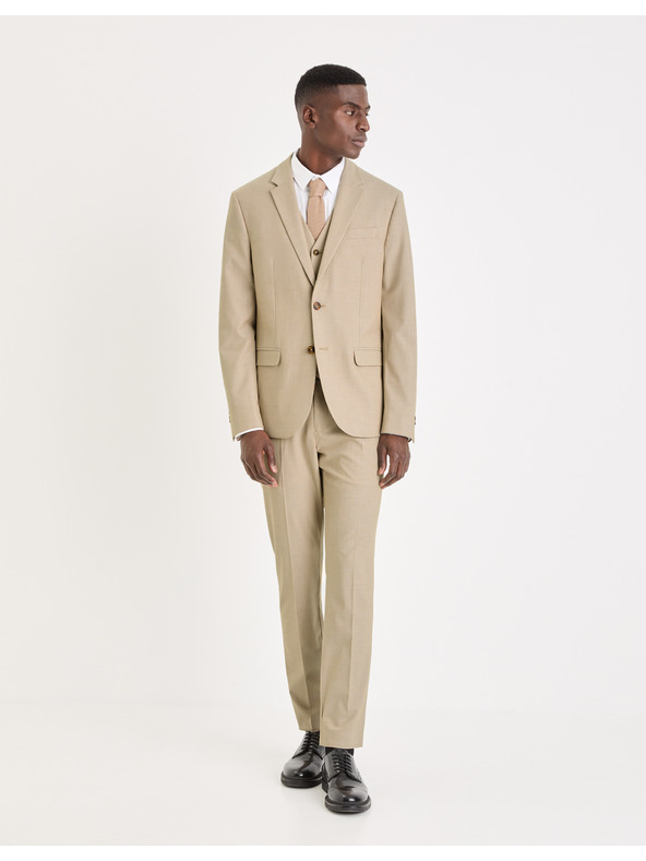 Celio Beige Herrenjacke Celio Funew2