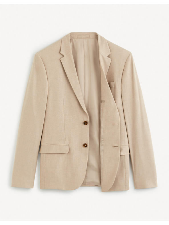 Celio Beige Herrenjacke Celio Funew2