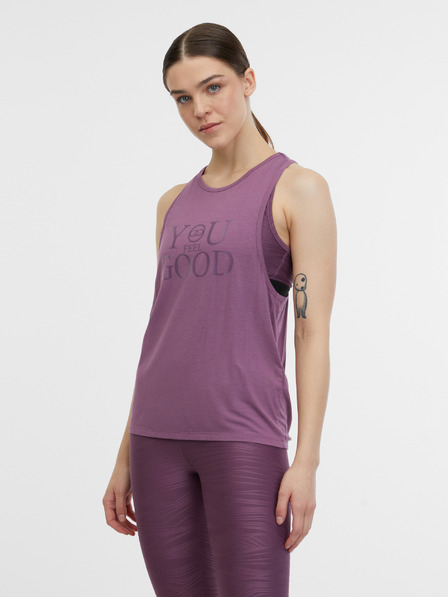 Orsay Lila Damen-Sport-Top ORSAY