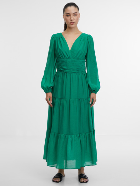 Orsay Grünes Damen-Maxikleid ORSAY