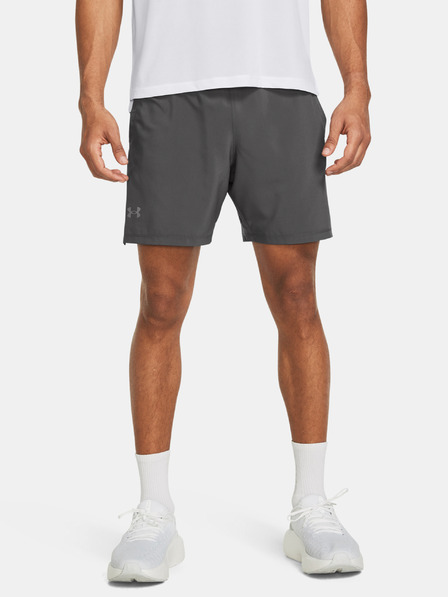 Under Armour Herren Shorts Under Armour UA LAUNCH PRO 2n1 7'' SHORTS-GRY