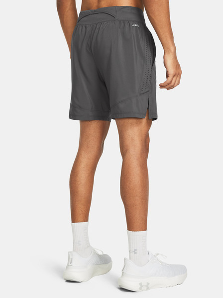 Under Armour Herren Shorts Under Armour UA LAUNCH PRO 2n1 7'' SHORTS-GRY