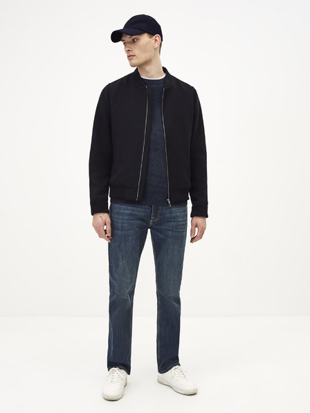 Celio Dunkelblaue Herrenjeans Straight Fit Celio