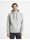 Celio Grauer Herren-Kapuzenpullover Basic Celio