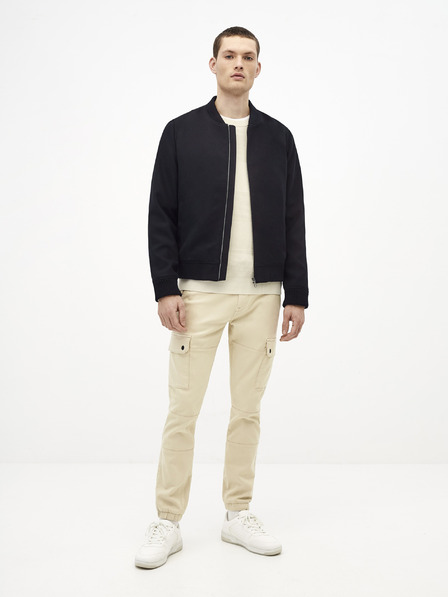 Celio Cremefarbene Herrenhosen Celio Solyte