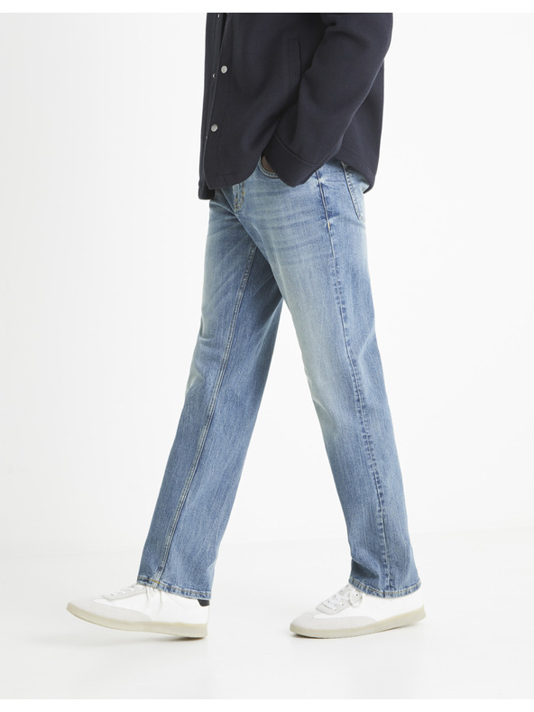 Celio Hellblaue Herren Jeans mit gerader Passform Celio C5