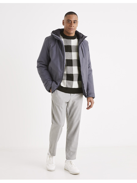 Celio Graue Herrenhose Celio 24H Avoclair