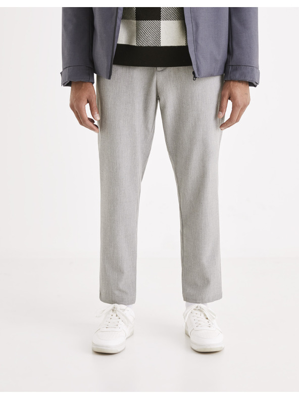 Celio Graue Herrenhose Celio 24H Avoclair