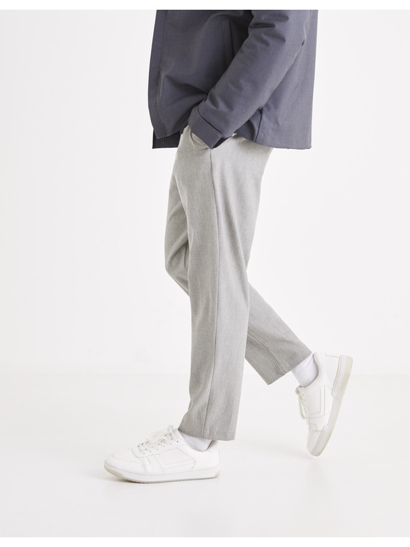 Celio Graue Herrenhose Celio 24H Avoclair