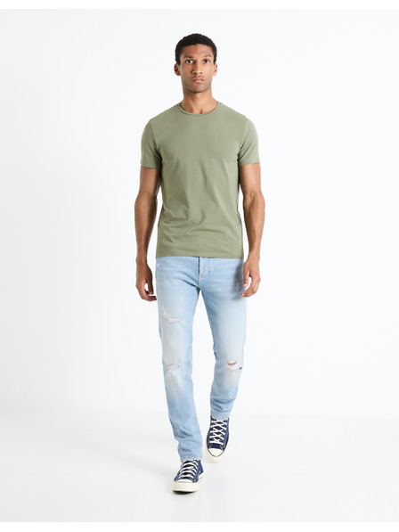 Celio Hellblaue Slim Fit Jeans für Herren Celio Fostroy
