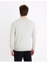Celio Hellgrauer Herren-Basic-Pullover Celio Decoton
