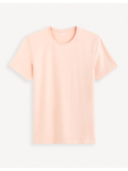 Celio Rosa Herren-Basic-Shirt Celio Neunir