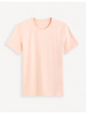 Celio Rosa Herren-Basic-Shirt Celio Neunir