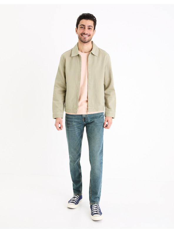 Celio Rosa Herren-Basic-Shirt Celio Neunir