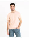 Celio Rosa Herren-Basic-Shirt Celio Neunir