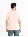 Celio Rosa Herren-Basic-Shirt Celio Neunir