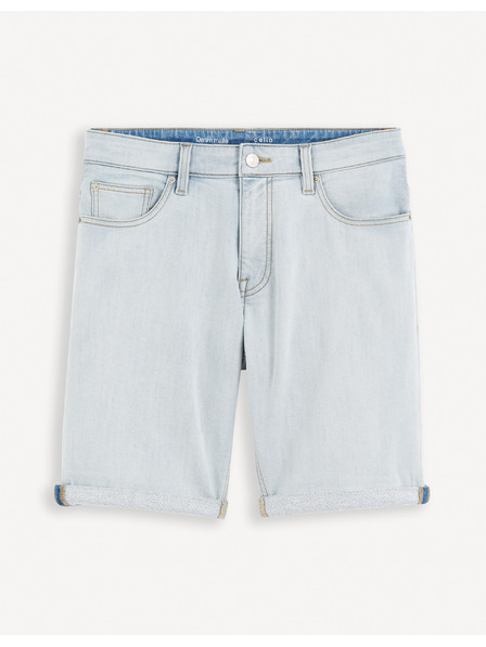 Celio Hellblau Herren Denim Shorts Celio Boknitbm