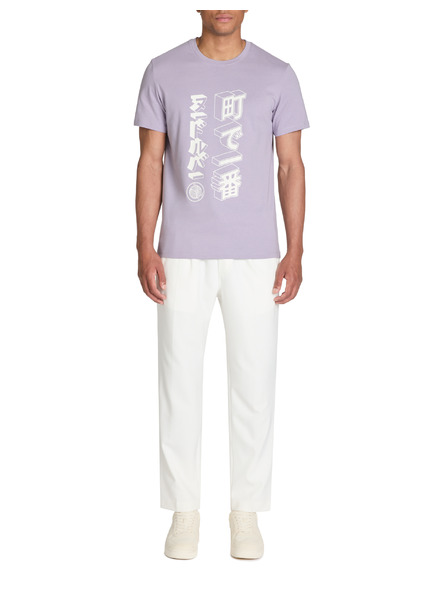 Celio Hellviolettes Herren-T-Shirt Celio Jepone