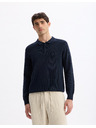 Celio Dunkelblaues Herren-Sweatshirt Celio Leviathan