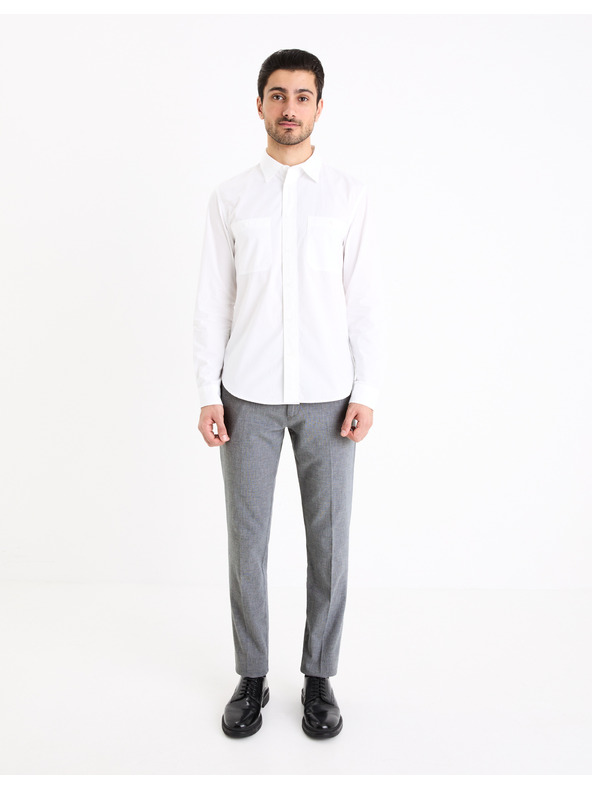 Celio Graue Herren Chino-Hose Celio Gosi